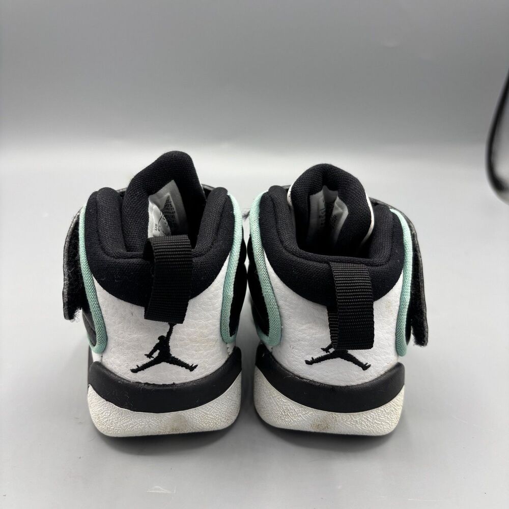 Jordan Pro Strong (TD) Sneaker Black White Tropical Twist Hook & Loop Size 6C - Picture 6 of 7